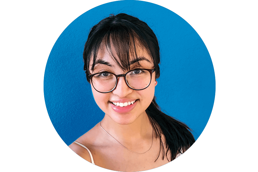 Kaye Quizon, work-study program participant.